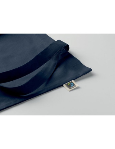 OSOLE+ COLOUR Sac shopping Fairtrade 180gr Couleurs : bleu personnalisation rapide en France