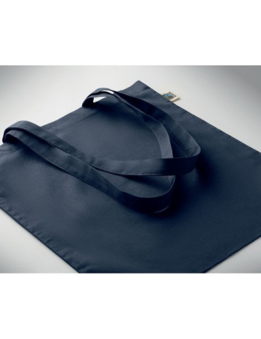 OSOLE+ COLOUR Sac shopping Fairtrade 180gr Couleurs : bleu personnalisable avec votre logo