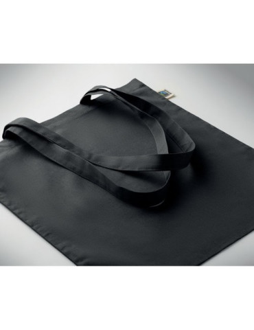 OSOLE+ COLOUR Sac shopping Fairtrade 180gr Couleurs : noir cadeau entreprise pas cher