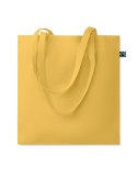 OSOLE+ COLOUR Sac shopping Fairtrade 180gr Couleurs : jaune impression haute définition