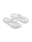 EVASLIP Tongs en EVA. Taille 40/41. Couleurs : blanc