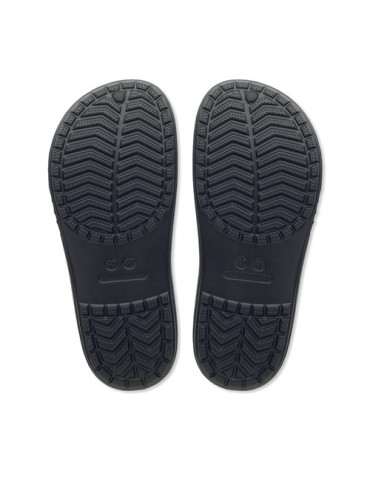 EVASLIP Tongs en EVA. Taille 40/41. Couleurs : noir impression haute définition