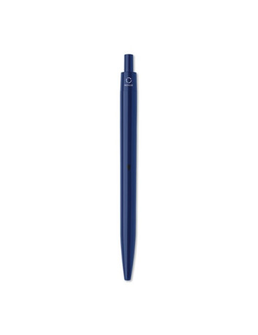 AMPLA Stylo à bille en ABS recyclé Couleurs : bleu marquage laser ultra précis