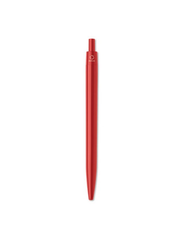 AMPLA Stylo à bille en ABS recyclé Couleurs : rouge cadeau entreprise pas cher
