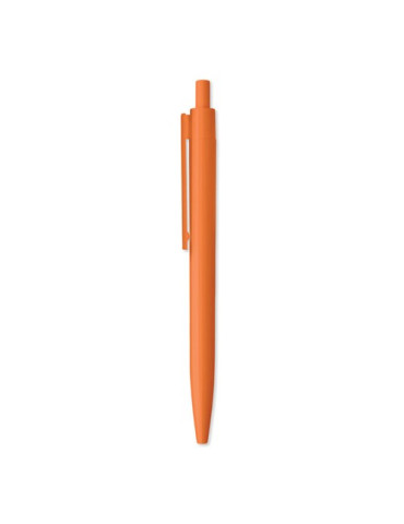 AMPLA Stylo à bille en ABS recyclé Couleurs : orange marquage couleur éclatante