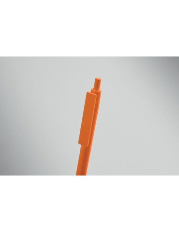 AMPLA Stylo à bille en ABS recyclé Couleurs : orange cadeau collaborateur premium