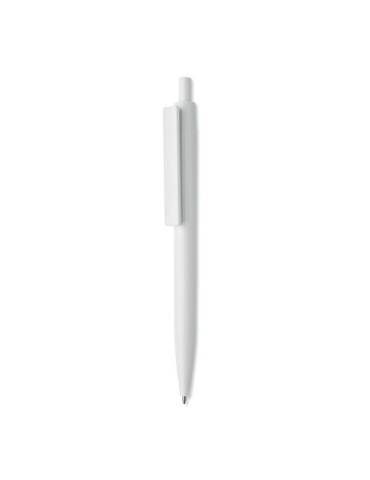 AMPLA Stylo à bille en ABS recyclé Couleurs : blanc cadeau entreprise pas cher