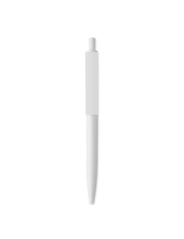AMPLA Stylo à bille en ABS recyclé Couleurs : blanc accessoire événementiel unique