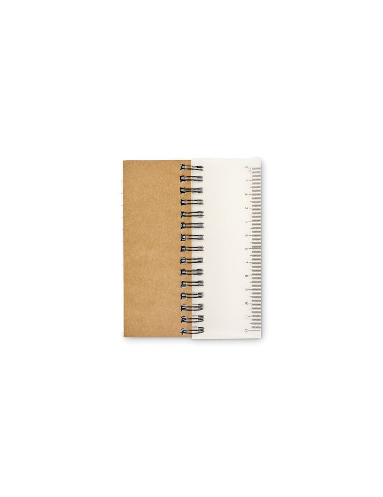 MEMORING Bloc-notes et marqueurs en PP Matières : papier Couleurs : beige cadeau entreprise pas cher