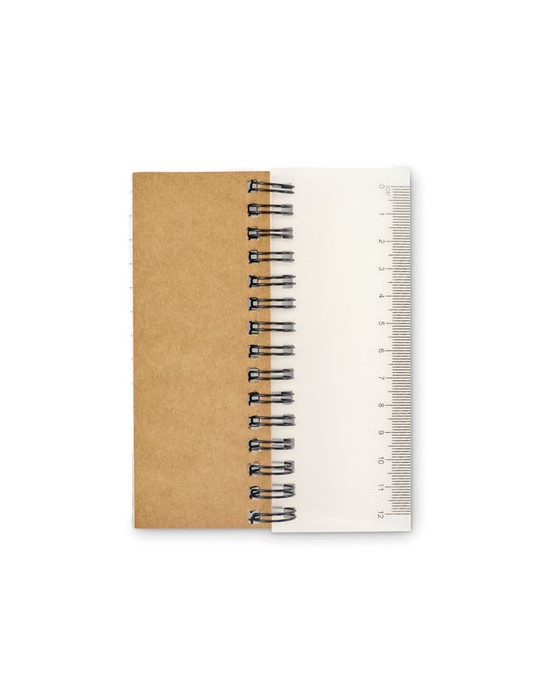 MEMORING Bloc-notes et marqueurs en PP Matières : papier Couleurs : beige cadeau entreprise pas cher