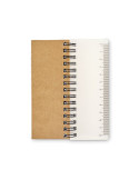MEMORING Bloc-notes et marqueurs en PP Matières : papier Couleurs : beige cadeau entreprise pas cher