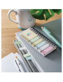 MEMORING Bloc-notes et marqueurs en PP Matières : papier Couleurs : beige goodies publicitaire événementiel