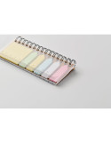 MEMORING Bloc-notes et marqueurs en PP Matières : papier Couleurs : beige objet promotionnel éco-responsable