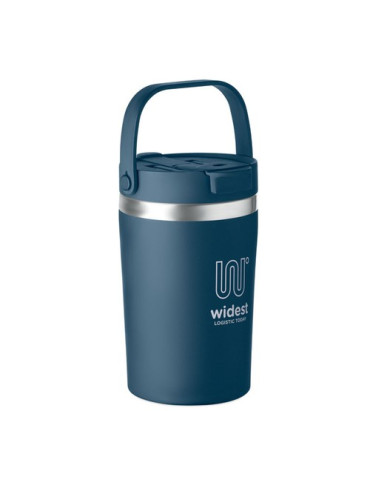 COZYCUP Gobelet double paroi 350 ml Couleurs : bleu marine personnalisation sur mesure