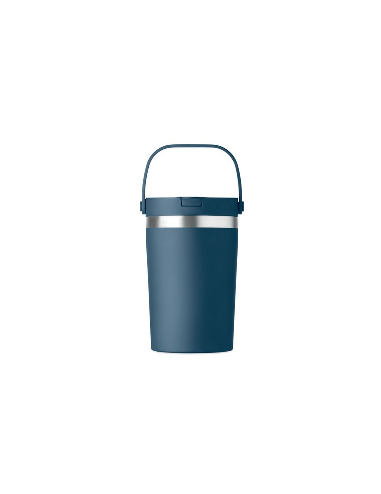 COZYCUP Gobelet double paroi 350 ml Couleurs : bleu marine personnalisable avec votre logo