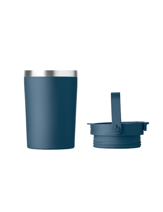 COZYCUP Gobelet double paroi 350 ml Couleurs : bleu marine marquage couleur éclatante