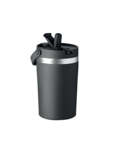 COZYCUP Gobelet double paroi 350 ml Couleurs : noir goodies entreprise design