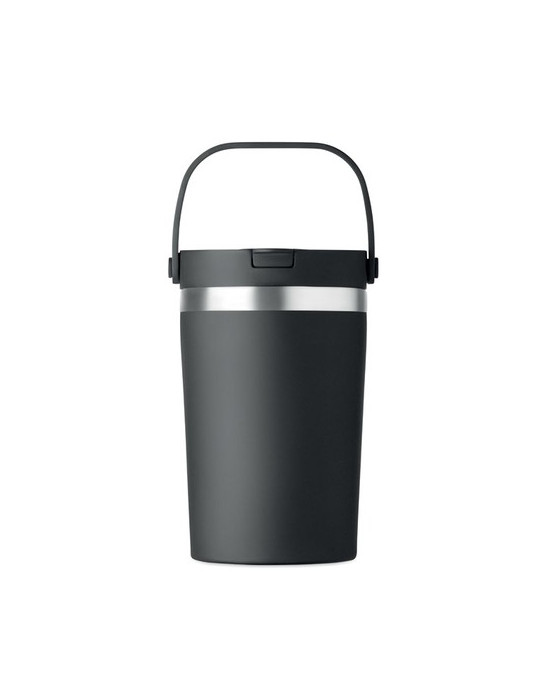 COZYCUP Gobelet double paroi 350 ml Couleurs : noir objet promo petit budget
