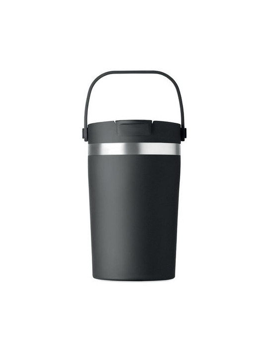 COZYCUP Gobelet double paroi 350 ml Couleurs : noir goodies publicitaire événementiel