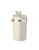 COZYCUP Gobelet double paroi 350 ml Couleurs : beige impression logo haute qualité