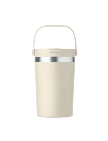 COZYCUP Gobelet double paroi 350 ml Couleurs : beige cadeau affaires élégant