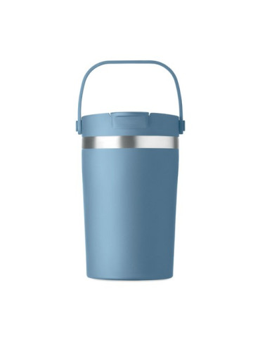 COZYCUP Gobelet double paroi 350 ml Couleurs : bleu pétrole impression haute définition