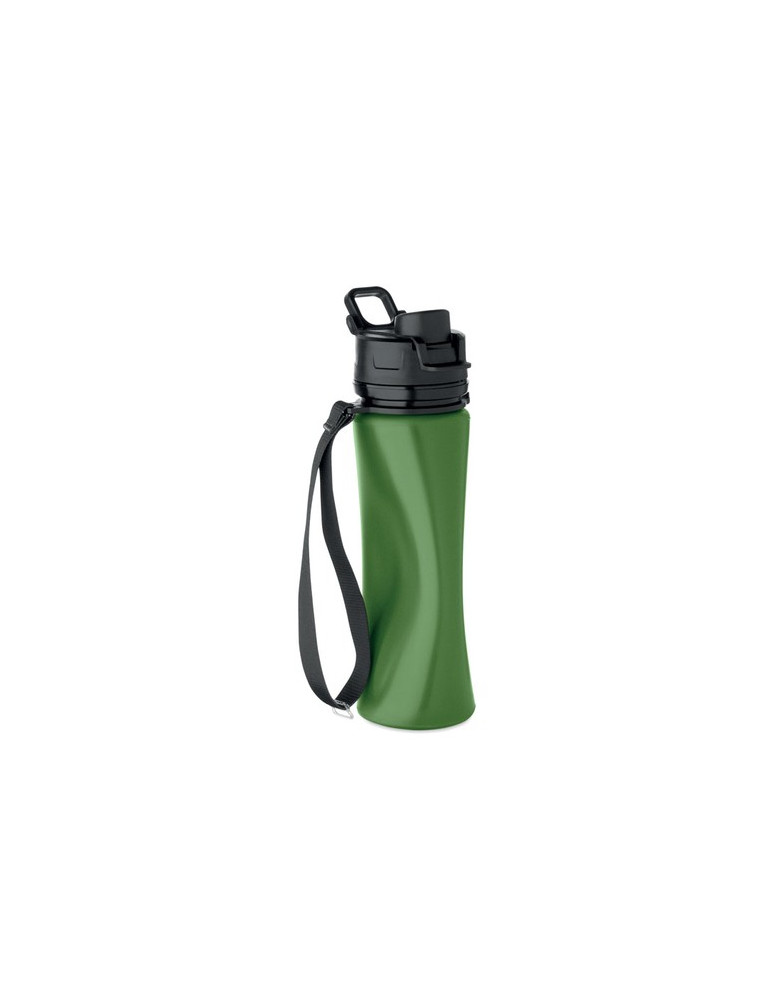 LETT Bouteille de sport en silicone Couleurs : vert foncé accessoire événementiel unique