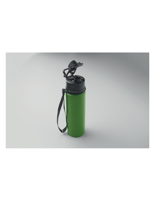 LETT Bouteille de sport en silicone Couleurs : vert foncé cadeau affaires élégant