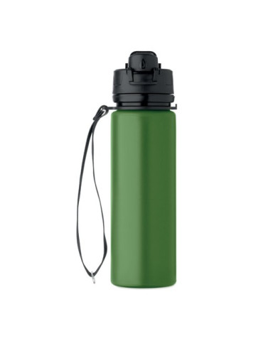 LETT Bouteille de sport en silicone Couleurs : vert foncé goodies publicitaire événementiel