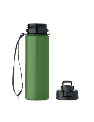 LETT Bouteille de sport en silicone Couleurs : vert foncé cadeau client original