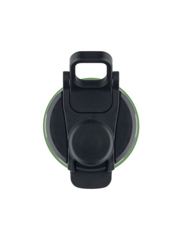 LETT Bouteille de sport en silicone Couleurs : vert foncé objet promo petit budget