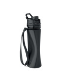 LETT Bouteille de sport en silicone Couleurs : noir cadeau collaborateur premium