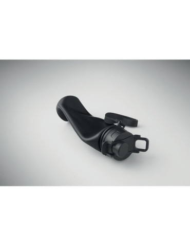 LETT Bouteille de sport en silicone Couleurs : noir impression logo haute qualité