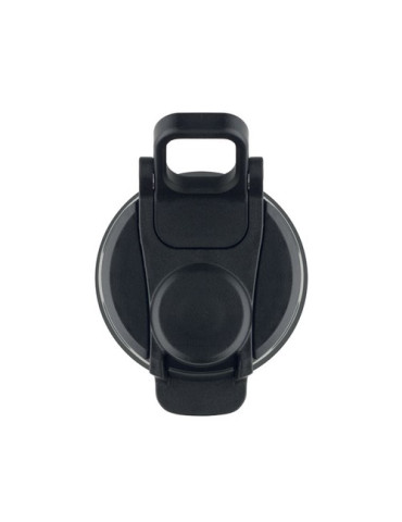LETT Bouteille de sport en silicone Couleurs : noir cadeau affaires élégant