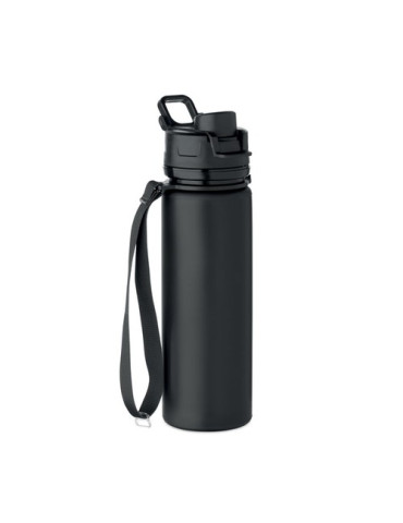 LETT Bouteille de sport en silicone Couleurs : noir goodies publicitaire durable
