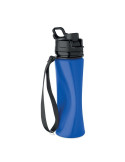LETT Bouteille de sport en silicone Couleurs : bleu royal personnalisation rapide en France