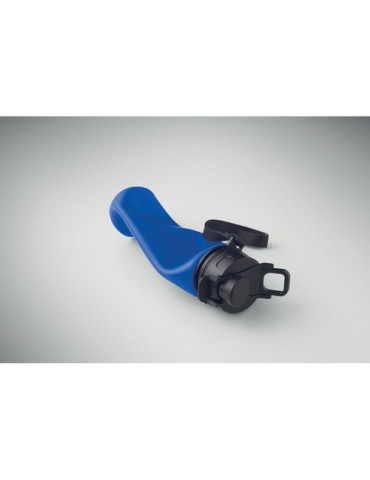 LETT Bouteille de sport en silicone Couleurs : bleu royal objet publicitaire robuste