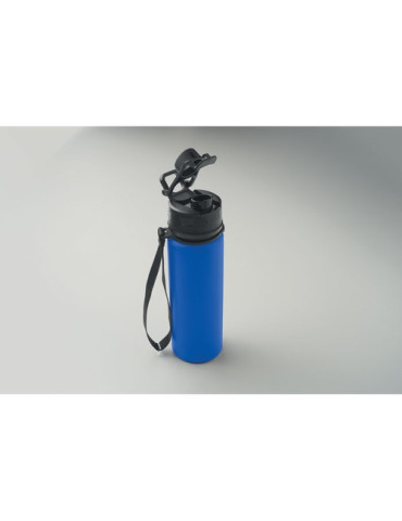 LETT Bouteille de sport en silicone Couleurs : bleu royal personnalisation sur mesure