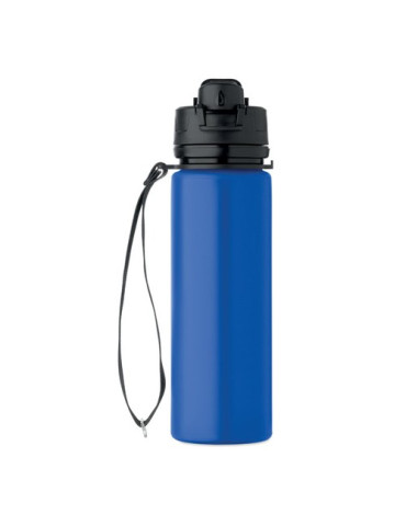 LETT Bouteille de sport en silicone Couleurs : bleu royal personnalisable avec votre logo
