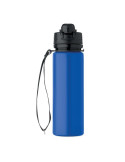 LETT Bouteille de sport en silicone Couleurs : bleu royal personnalisable avec votre logo