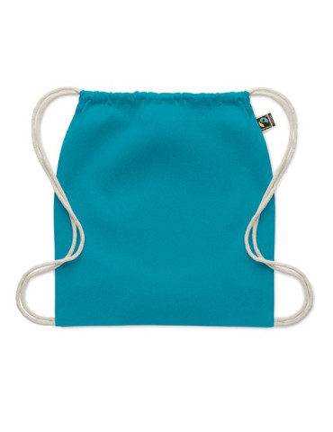 OSOLE DRAW COLOUR Sac à cordon Fairtrade 180gr Couleurs : turquoise 2