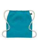 OSOLE DRAW COLOUR Sac à cordon Fairtrade 180gr Couleurs : turquoise goodies personnalisé en stock