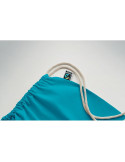 OSOLE DRAW COLOUR Sac à cordon Fairtrade 180gr Couleurs : turquoise cadeau client original