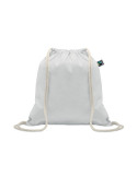 OSOLE DRAW COLOUR Sac à cordon Fairtrade 180gr Couleurs : blanc livraison express 24h 48h