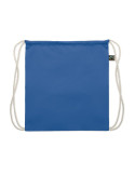 OSOLE DRAW COLOUR Sac à cordon Fairtrade 180gr Couleurs : bleu royal personnalisation rapide en France