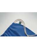 OSOLE DRAW COLOUR Sac à cordon Fairtrade 180gr Couleurs : bleu royal cadeau affaires élégant