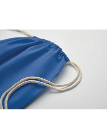 OSOLE DRAW COLOUR Sac à cordon Fairtrade 180gr Couleurs : bleu royal cadeau client original