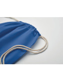 OSOLE DRAW COLOUR Sac à cordon Fairtrade 180gr Couleurs : bleu royal cadeau client original