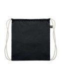 OSOLE DRAW COLOUR Sac à cordon Fairtrade 180gr Couleurs : noir accessoire événementiel unique