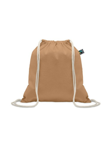 OSOLE DRAW COLOUR Sac à cordon Fairtrade 180gr Couleurs : ivoire impression haute définition